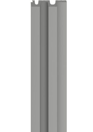 Реечные панели VOX Linerio L-LINE GREY серый (RAL 7042, NCS 4502 - G)